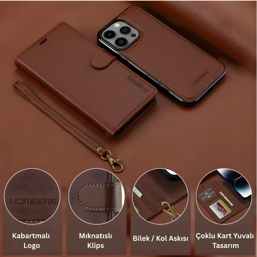 Ayrılabilir Manyetik Cüzdan Kılıf